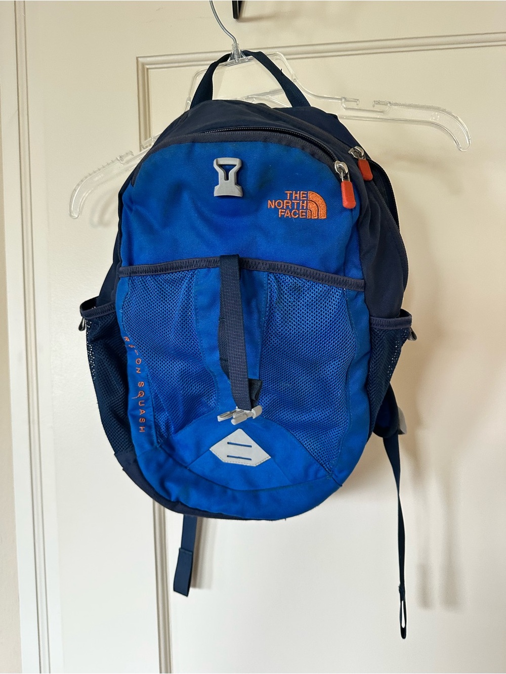 The North Face Blue and Navy Daypack Backpack - kids
